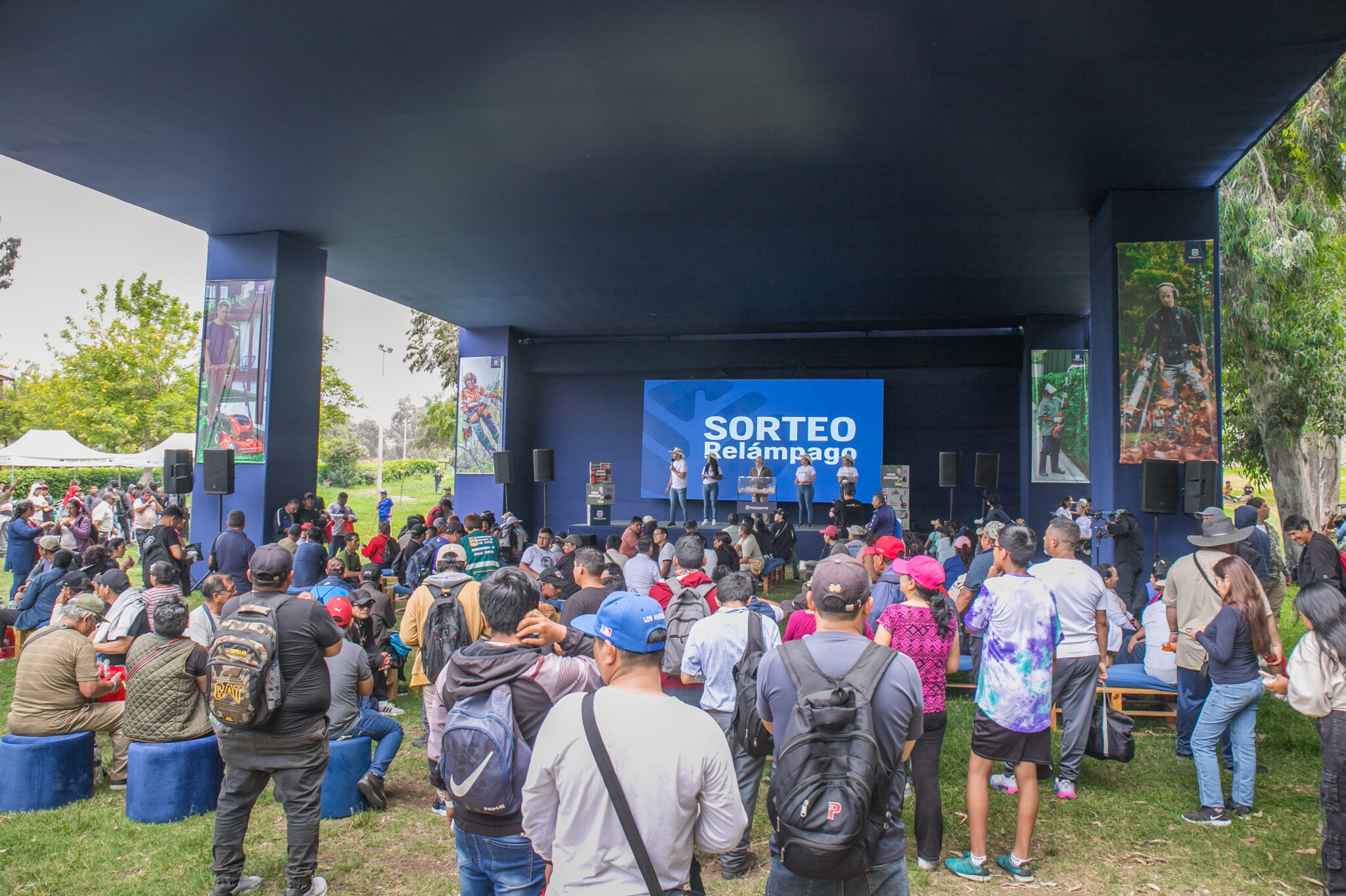 Participantes en evento profesional Husqvarna