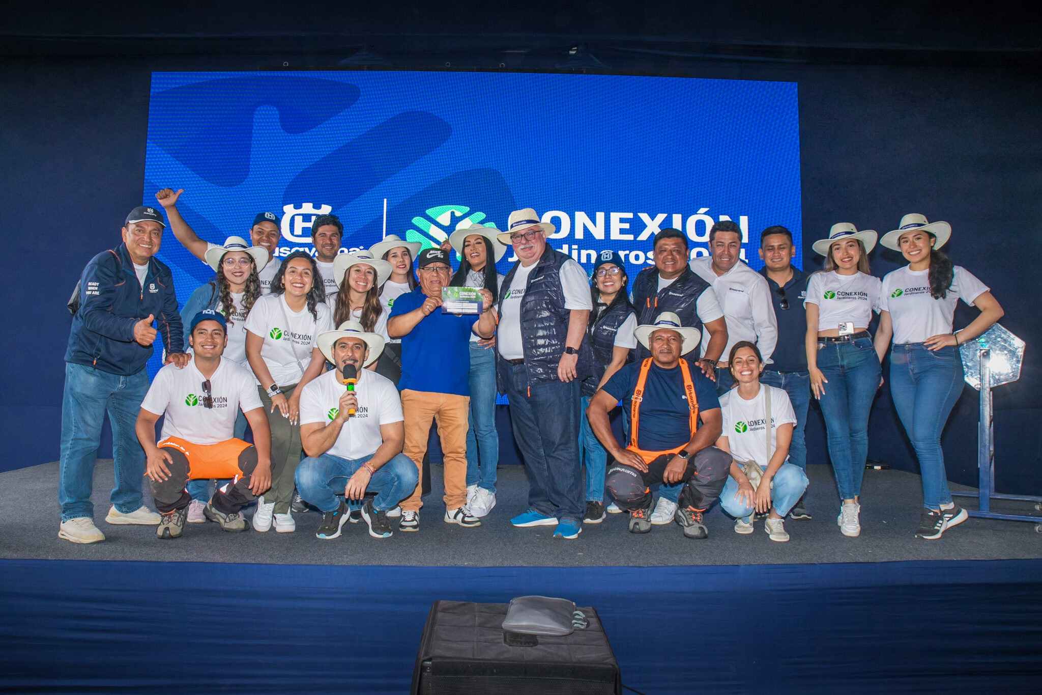 Equipo del evento Conexión Jardineros Husqvarna
