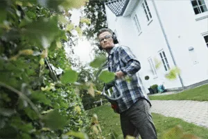 Jardinero cortasetos